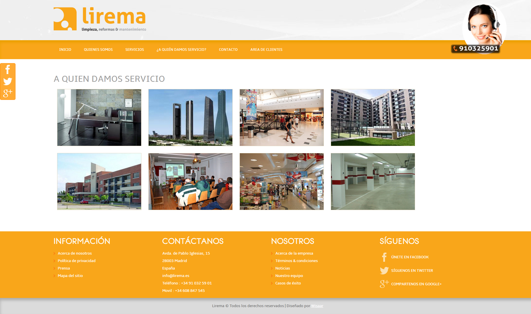 Lirema, Limpiezas, Reformas y Mantenimiento